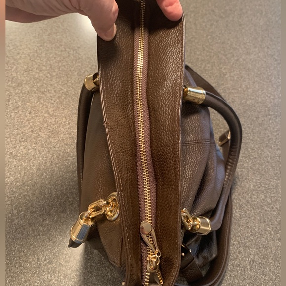 Kristen Bell for Erica Anenberg Shoulder Bag! Large Genuine Leather Bag! - Picture 15 of 16